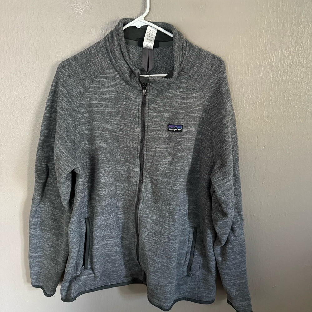 Patagonia Better Sweater Jacket Mens XXL Gray Full Zip Fleece Outdoor